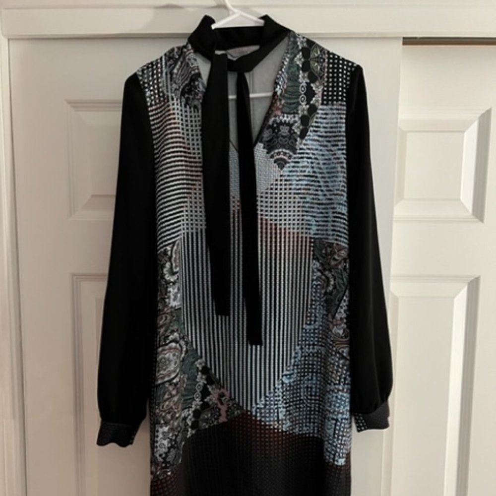 Clover Canyon Multi Tie Dress Size Small